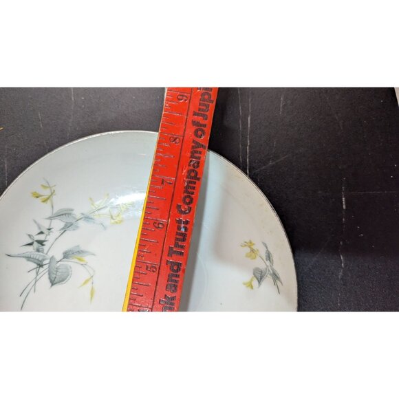 vtg Royal Tettau Spring Bouquet Soup Bowls Set Of 2 Floral Porcelain Dishware - Picture 7 of 13